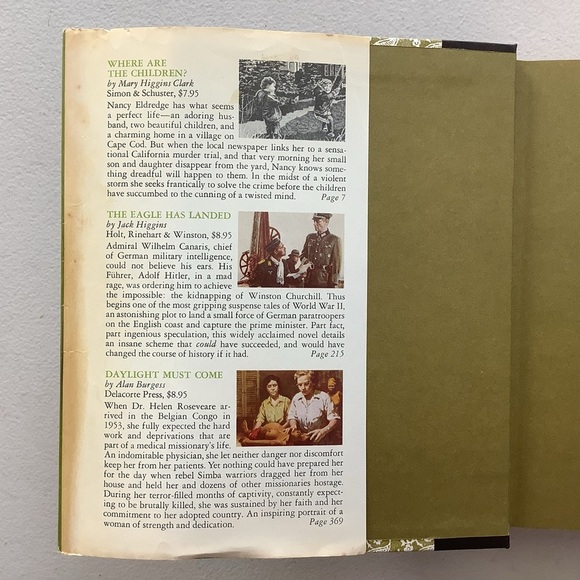 Reader’s Digest Condensed Books Volume 4 1975 Hardcover Book - Picture 2 of 7